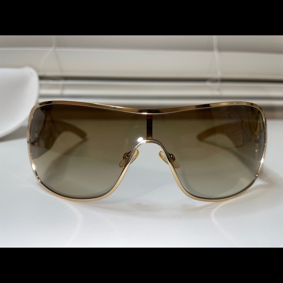 Dior Gold with Swarovski Crystals Sunglasses